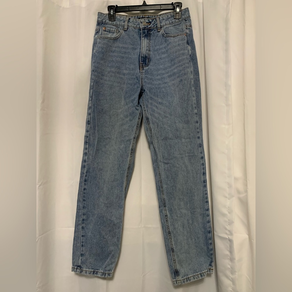 Size 6R Missguided Straight Leg Dark Wash Jeans